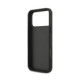 Pilkas dėklas Apple iPhone 18 Pro Max telefonui "Guess PU 4G Metal Logo Case"