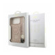 Rožinis dėklas Apple iPhone 18 Pro Max telefonui "Guess IML Flowers Allover Strap MagSafe Case"