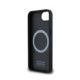 Juodas dėklas Apple iPhone 16e / 17e telefonui "Red Bull Carbon Shiny Logo MagSafe Case"