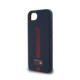Mėlynas dėklas Apple iPhone 16e / 17e telefonui "Red Bull Silicone Powerbar MagSafe Case"