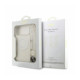 Baltas dėklas Apple iPhone 18 Pro Max telefonui "Guess IML Flowers Allover Strap MagSafe Case"