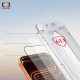 Apsauginis grūdintas stiklas Apple iPhone 13 / 13 Pro / 16E / 17E telefonui "Tel Protect Dust-Free Easy Fit Full Glue 6D"