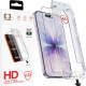 Apsauginis grūdintas stiklas Apple iPhone 16 Pro / 17 telefonui "Tel Protect Dust-Free Easy Fit Full Glue 6D"