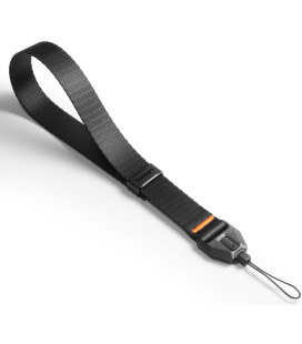 Juodas universalus reguliuojamas dirželis telefonui "Spigen Lanyard Strap Wrist"