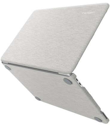 Pilkas dėklas Apple MacBook Neo 13 2026 kompiuteriui "Spigen Urban Fit"