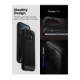 Matinis juodas dėklas Xiaomi 17T Pro telefonui "Spigen Rugged Armor"