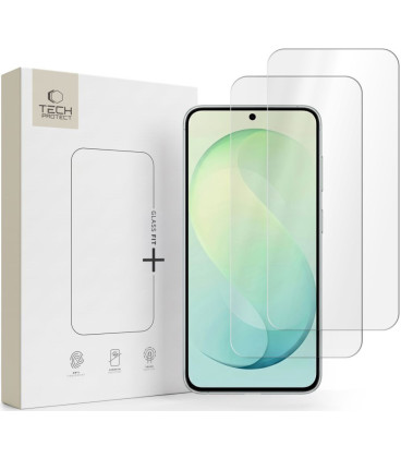 Apsauginis grūdintas stiklas Samsung Galaxy S26 FE telefonui "Tech-Protect Glass Fit+ 2-Pack"