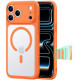 Matinis oranžinis dėklas Apple iPhone 17 Pro / 18 Pro telefonui "ESR Classic Hybrid Magsafe"