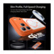 Matinis oranžinis dėklas Apple iPhone 17 Pro / 18 Pro telefonui "ESR Classic Hybrid Magsafe"