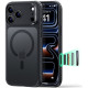 Matinis juodas dėklas Apple iPhone 17 Pro Max / 18 Pro Max telefonui "ESR Classic Hybrid Magsafe"
