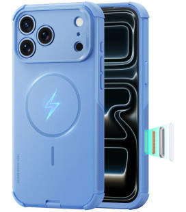 Šviesiai mėlynas dėklas Apple iPhone 17 Pro Max / 18 Pro Max telefonui "ESR Cyber Tough Magsafe"