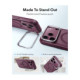 Raudonas / skaidrus dėklas Apple iPhone 17 Pro Max / 18 Pro Max telefonui "ESR Classic Hybrid Kickstand Magsafe"