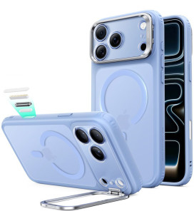 Šviesiai mėlynas / skaidrus dėklas Apple iPhone 17 Pro Max / 18 Pro Max telefonui "ESR Classic Hybrid Kickstand Magsafe"