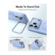 Šviesiai mėlynas / skaidrus dėklas Apple iPhone 17 Pro Max / 18 Pro Max telefonui "ESR Classic Hybrid Kickstand Magsafe"