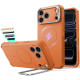 Oranžinis dėklas Apple iPhone 17 Pro / 18 Pro telefonui "ESR Cyber Tough Kickstand Magsafe"