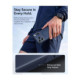Mėlynas dėklas Apple iPhone 17 Pro Max / 18 Pro Max telefonui "ESR Cyber Tough Kickstand Magsafe"