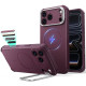 Raudonas dėklas Apple iPhone 17 Pro Max / 18 Pro Max telefonui "ESR Cyber Tough Kickstand Magsafe"