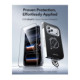Apsauginis grūdintas stiklas Apple iPhone 17 Pro / 18 Pro telefonui "ESR Ultrafit Classic TG 2-Pack"
