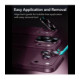 Raudona (Burgundy) kameros apsauga Apple iPhone 18 Pro / 18 Pro Max telefono kamerai "ESR Armorite Camera Protector"