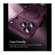Raudona (Burgundy) kameros apsauga Apple iPhone 18 Pro / 18 Pro Max telefono kamerai "ESR Armorite Camera Protector"