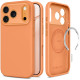Oranžinis dėklas Apple iPhone 17 Pro Max / 18 Pro Max telefonui "Tech-Protect Uniq Magsafe CC"