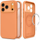 Oranžinis dėklas Apple iPhone 17 Pro / 18 Pro telefonui "Tech-Protect Uniq Magsafe CC"