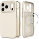 Pilkas (Titanium) dėklas Apple iPhone 17 Pro Max / 18 Pro Max telefonui "Tech-Protect Uniq Magsafe CC"
