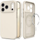 Pilkas (Titanium) dėklas Apple iPhone 17 Pro / 18 Pro telefonui "Tech-Protect Uniq Magsafe CC"