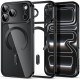 Juodas / skaidrus dėklas Apple iPhone 17 Pro Max / 18 Pro Max telefonui "Tech-Protect MagFlex Magsafe"