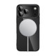 Juodas / skaidrus dėklas Apple iPhone 17 Pro Max / 18 Pro Max telefonui "Tech-Protect MagFlex Magsafe"