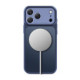 Matinis mėlynas dėklas Apple iPhone 17 Pro / 18 Pro telefonui "Tech-Protect MagPrime Magsafe CC"