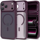 Matinis raudonas dėklas Apple iPhone 17 Pro Max / 18 Pro Max telefonui "Tech-Protect MagPrime Magsafe CC"