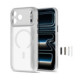 Matinis pilkas dėklas Apple iPhone 17 Pro / 18 Pro telefonui "Tech-Protect MagPrime Magsafe CC"