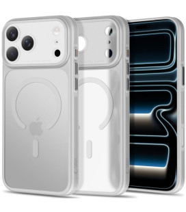 Matinis pilkas dėklas Apple iPhone 17 Pro Max / 18 Pro Max telefonui "Tech-Protect MagPrime Magsafe CC"