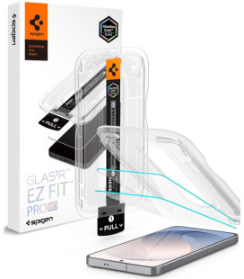 Apsauginis grūdintas stiklas Samsung Galaxy S26 FE telefonui "Spigen Glas.TR EZ Fit Pro AC 2-Pack"