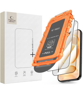 Apsauginis grūdintas stiklas Apple iPhone 17 Pro Max / 18 Pro Max telefonui "Tech-Protect Quick Set+ 2-Pack"