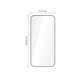 Apsauginis grūdintas stiklas Apple iPhone 17 Pro Max / 18 Pro Max telefonui "Tech-Protect Quick Set+ 2-Pack"