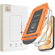Apsauginis grūdintas stiklas Apple iPhone 17 Pro / 18 Pro telefonui "Tech-Protect Quick Set+ 2-Pack"