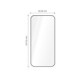 Apsauginis grūdintas stiklas Apple iPhone 17 Pro / 18 Pro telefonui "Tech-Protect Quick Set+ 2-Pack"