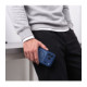 Matinis mėlynas dėklas Apple iPhone 17 Pro Max / 18 Pro Max telefonui "Tech-Protect MagPeak Magsafe CC"
