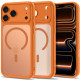 Matinis oranžinis dėklas Apple iPhone 17 Pro / 18 Pro telefonui "Tech-Protect MagPeak Magsafe CC"