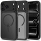 Matinis juodas dėklas Apple iPhone 17 Pro Max / 18 Pro Max telefonui "Tech-Protect MagPeak Magsafe CC"
