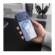 Mėlynas / skaidrus dėklas Apple iPhone 17 Pro Max / 18 Pro Max telefonui "Tech-Protect MagPeak Magsafe CC"