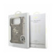 Rudas dėklas Apple iPhone 18 Pro Max telefonui "Guess PU 4G Metal Logo Strap Case"