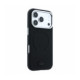 Juodas dėklas Apple iPhone 18 Pro Max telefonui "Lacoste PVC Petit Pique Semi Wrap Embossed MagSafe Case"