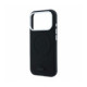 Juodas dėklas Apple iPhone 18 Pro Max telefonui "Lacoste PVC Petit Pique Semi Wrap Embossed MagSafe Case"