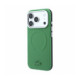 Žalias dėklas Apple iPhone 18 Pro Max telefonui "Lacoste PVC Petit Pique Semi Wrap Embossed MagSafe Case"