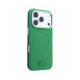 Žalias dėklas Apple iPhone 18 Pro Max telefonui "Lacoste PVC Petit Pique Semi Wrap Embossed MagSafe Case"