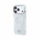 Skaidrus dėklas Apple iPhone 18 Pro Max telefonui "Lacoste IML Frosted Petit Pique Metal Logo MagSafe Case"