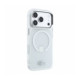 Skaidrus dėklas Apple iPhone 18 Pro Max telefonui "Lacoste IML Frosted Petit Pique Metal Logo MagSafe Case"